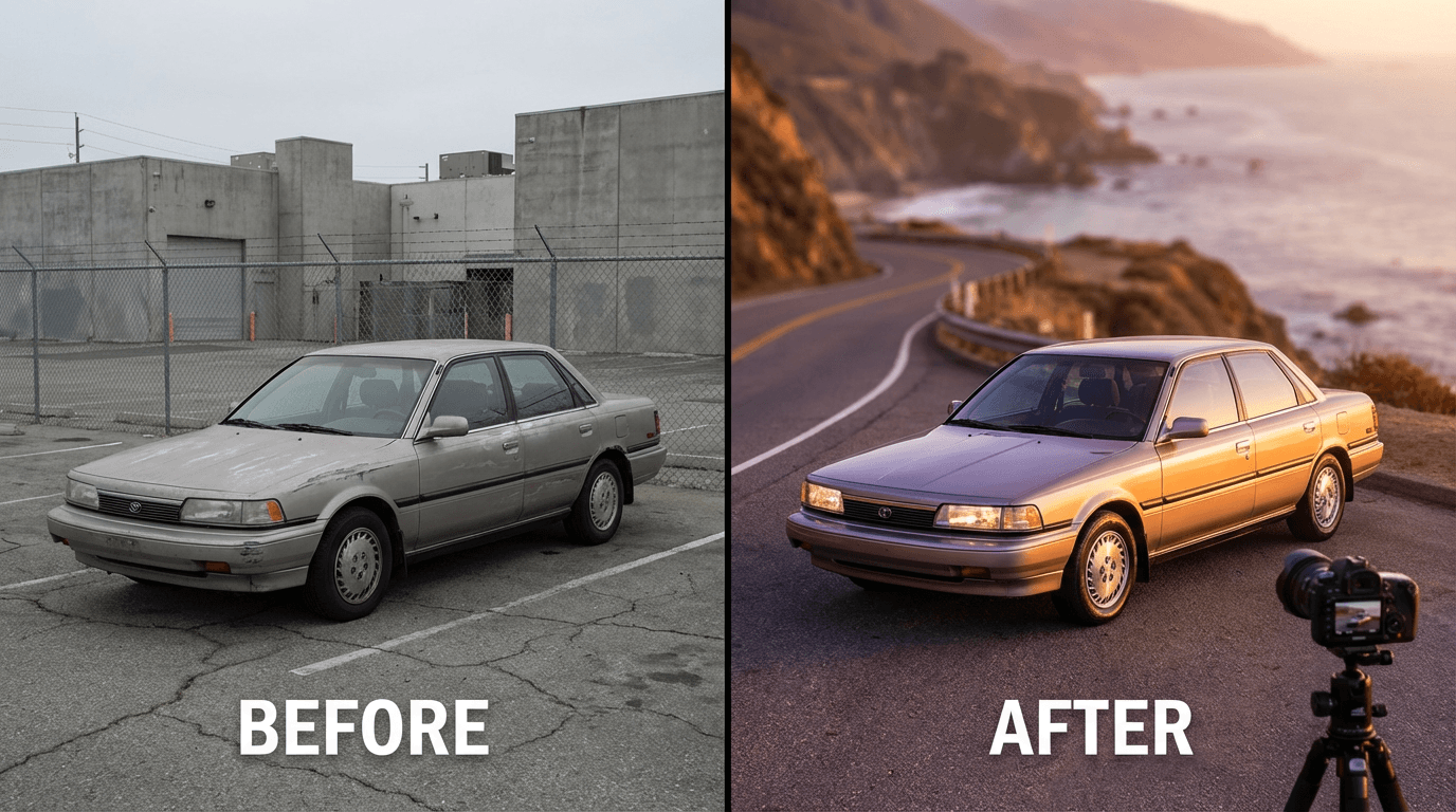 How quality photos help sell a used car faster